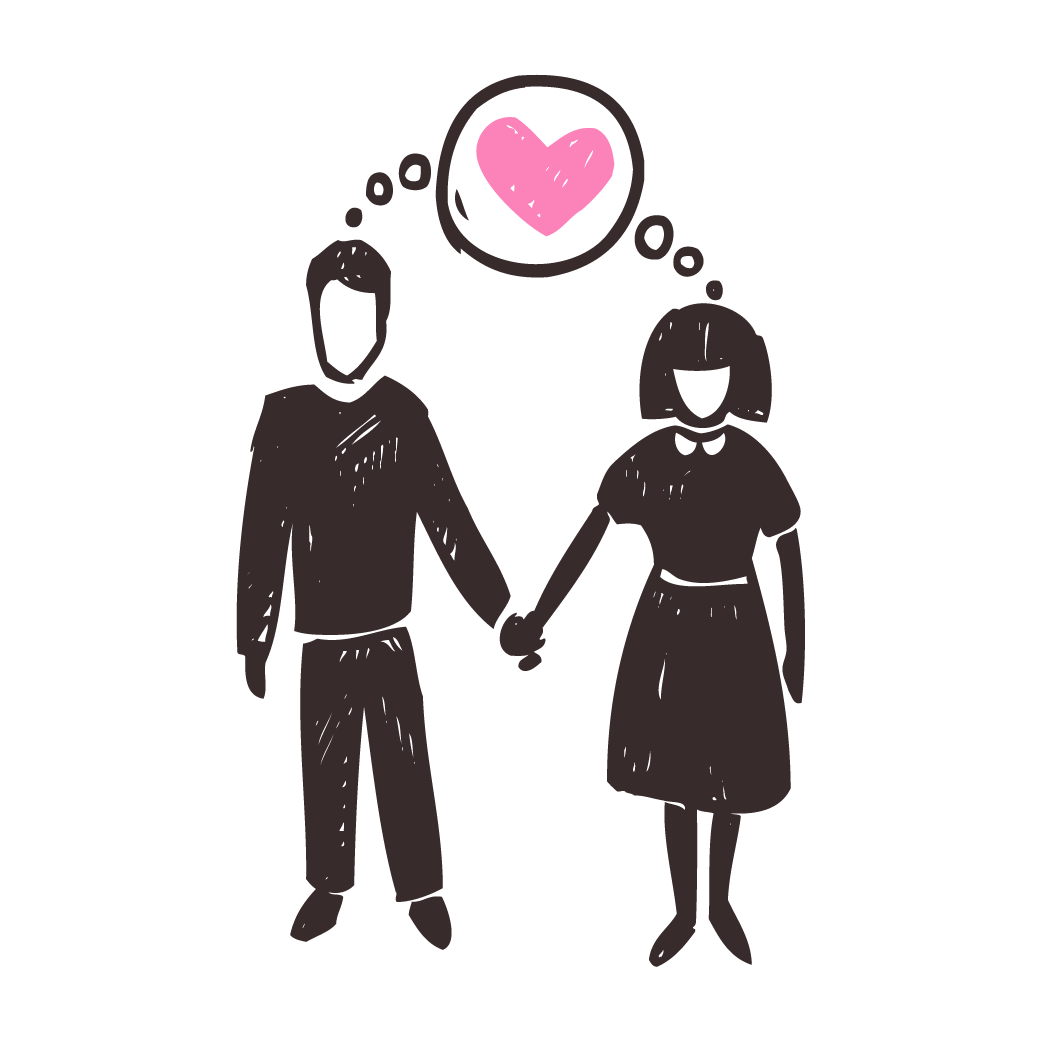 Couple Holding Hands Icon Center for Relationship Wellness